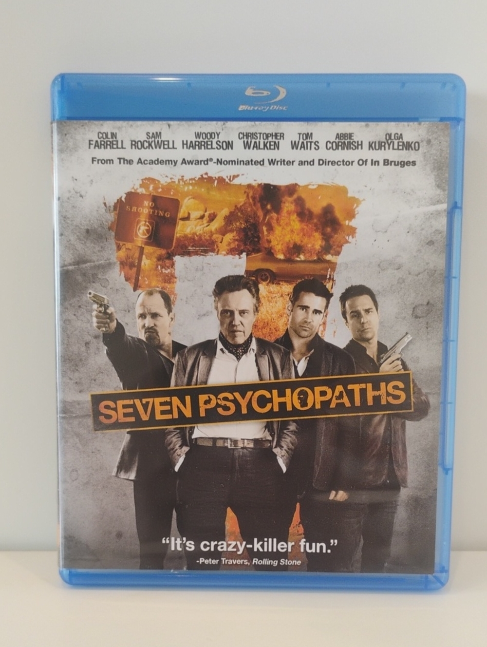 Seven Pychopaths Blu-Ray Disc